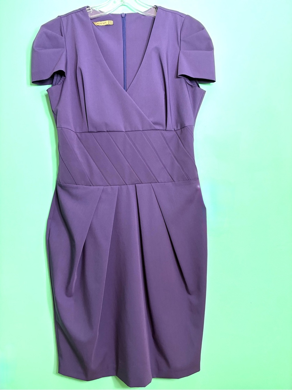 Miss Perrletti Elegant Fashion Purple Dress - Picture 13 of 16
